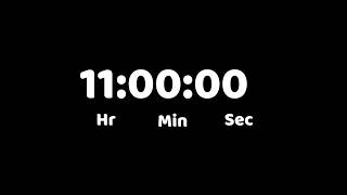 11 Hour Deep Work Focus Timer | No Distractions Study & Productivity Session | PulseHour