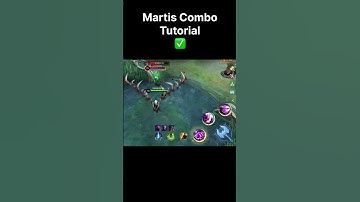 Martis Combo Tutorial ✅✅ | Fake Plays |