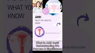 “AMH test explained!💡know ur ovarian reserve, know your options.”#amhtest #fertilitytest #gynae