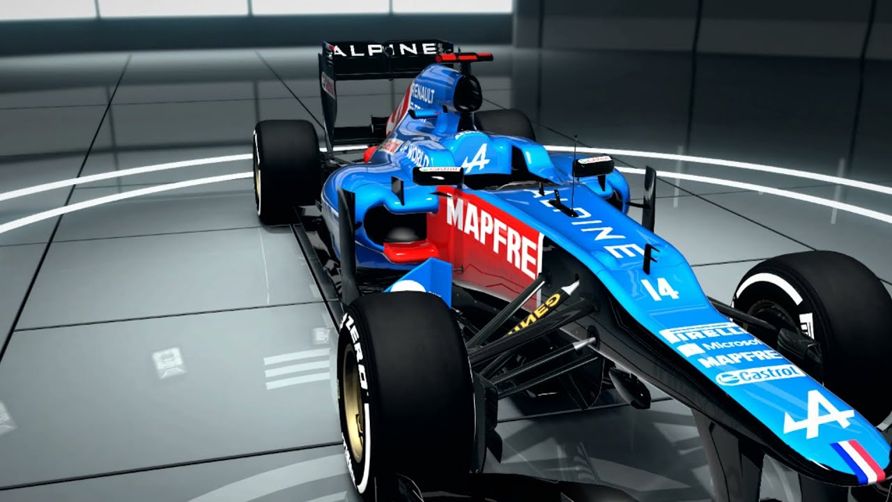 ALPINE LIVERY F1 2012 (LOTUS CAR) | RaceDepartment