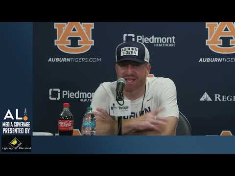 Auburn's Alex Golesh Recaps His Team's 1st Scrimmage Of Fall Camp