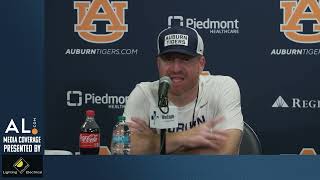 Auburn's Alex Golesh recaps his team's 1st scrimmage of fall camp