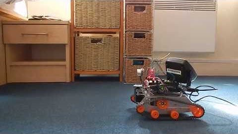Arduino Robot - sound security (Second video)