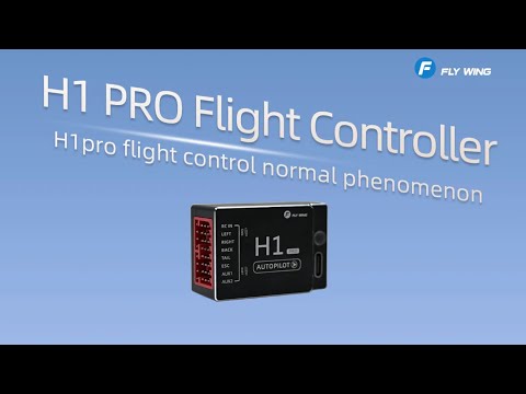 H1pro Flight Controller System Installation Tutorial