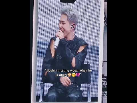 Hoshi Imitating Hia Jagiya Seventeen Hoshi Woozi