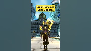 Druid Transmog #worldofwarcraft #wow #dragonflight #transmog #shorts #drpuspe #gaming #mmorpg