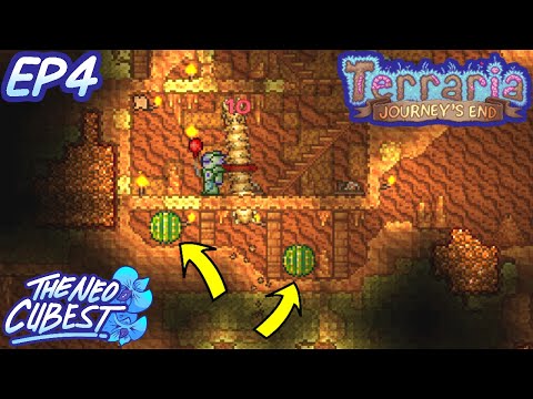 Download Watch Green Spiky Balls Kill Me 6 Times | Let's Play Terraria Episode 4 (Newest Update)