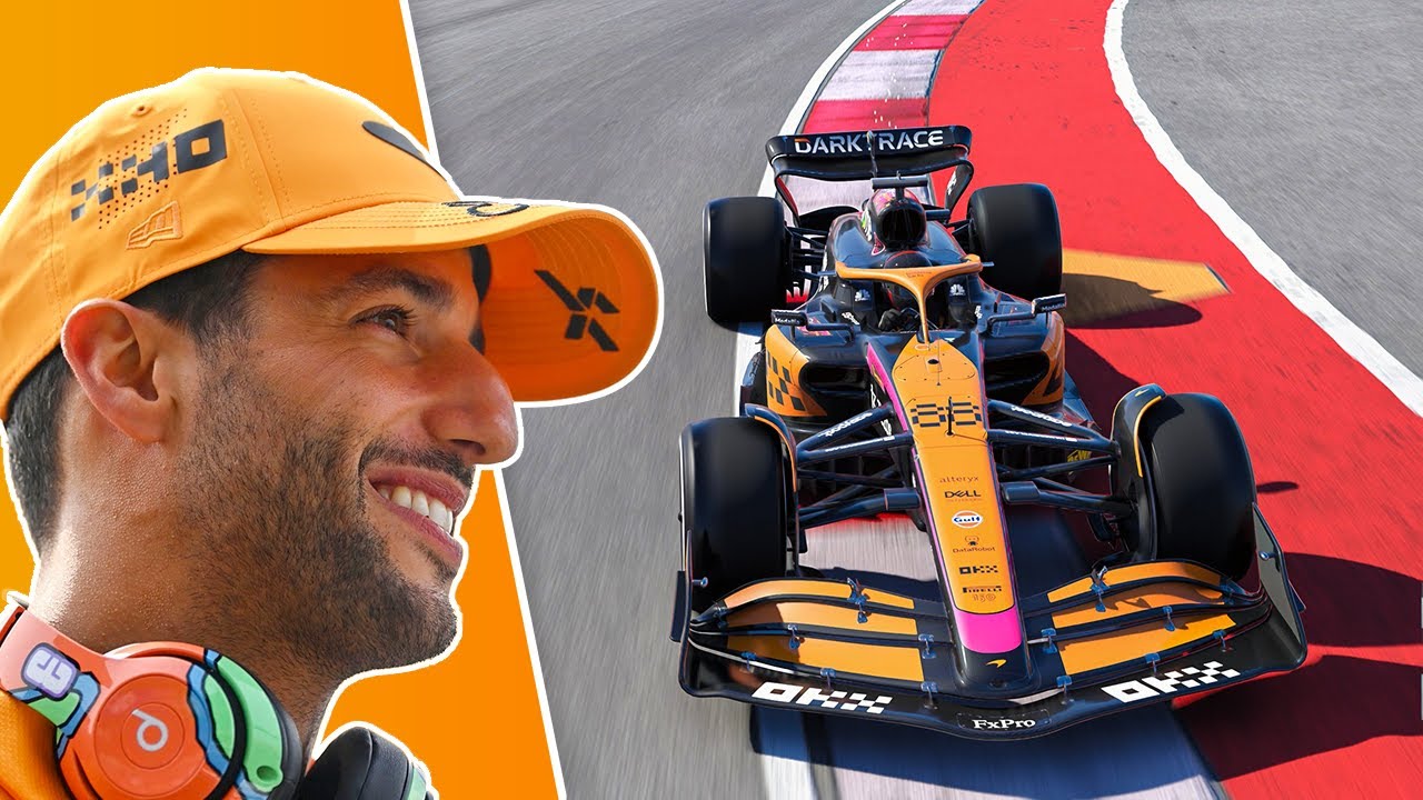 EA Challenged me to Beat Daniel Ricciardo (COTA Track Guide) - YouTube