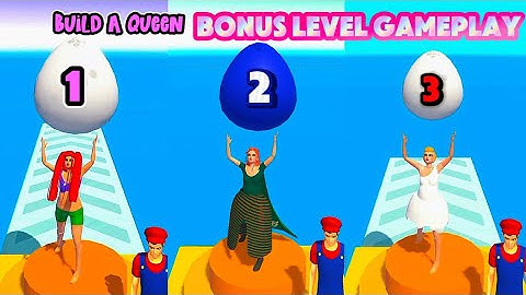 Build A Queen Game! Bonus Level Gameplay Part 2 ​⁠@monchinghagus