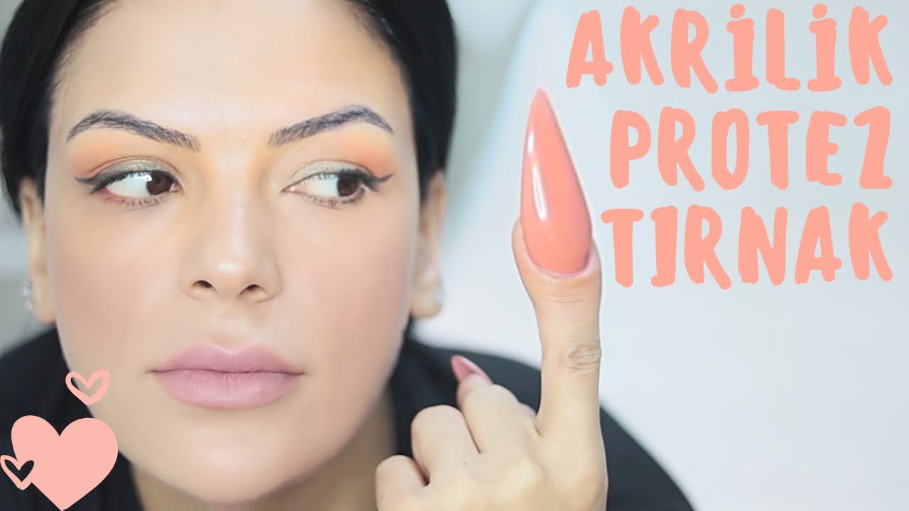 Akrilik Protez Tırnak Nasıl Yapılır💅🏽 | Şablon Formlu #1