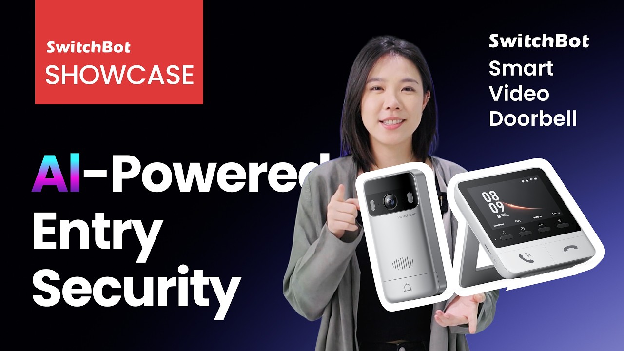 SwitchBot Smart Video Doorbell Showcase - Smart doorbell with