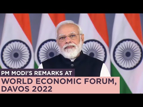 PM Modi's remarks at World Economic Forum, Davos 2022