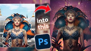 Photoshop Manipulation Tutorial 14| THE ARAB PRINCESS | Photoshop Manipulation 2022 | screenshot 4