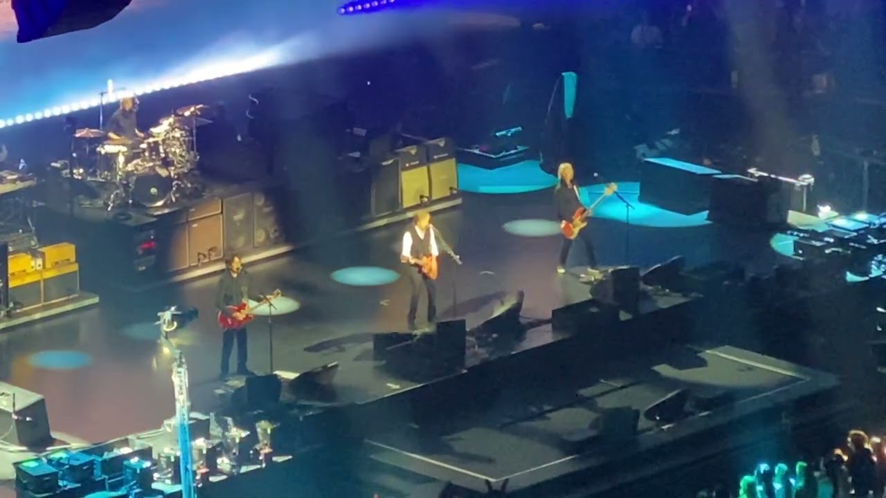 Paul McCartney performing “Getting Better” live at the BOK Center in Tulsa, OK October 22, 2025. 