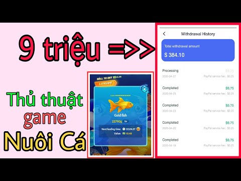 Thủ thuật chơi game nuôi cá kiếm 9 triệu trong ClipClaps siêu uy tín | Kiếm tiền online 2020 | Foci