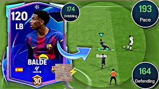 Beast Meta Lb 115 Ovr Alejandro Balde Card Review - Fc Mobile
