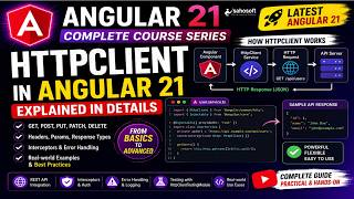 HttpClient in Angular 21 | httpclient in Angular | Angular 21 tutorials in Hindi