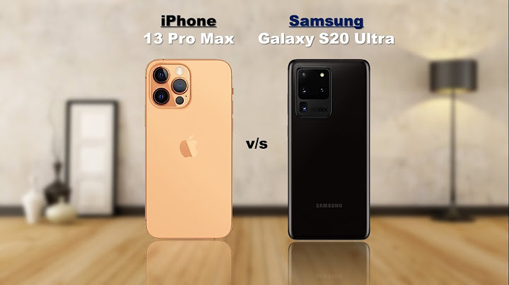 Iphone 13 pro max vs galaxy s20 ultra