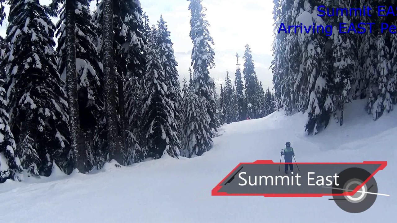 Snoqualmie Summit west, central, east covered in a day.