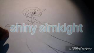Drawing mega gardevoir