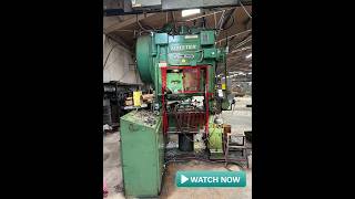 Lot 1029 - MINSTER P2-60-36 PIECE-MAKER 60-TON HIGH-SPEED STRAIGHT SIDE PRESS