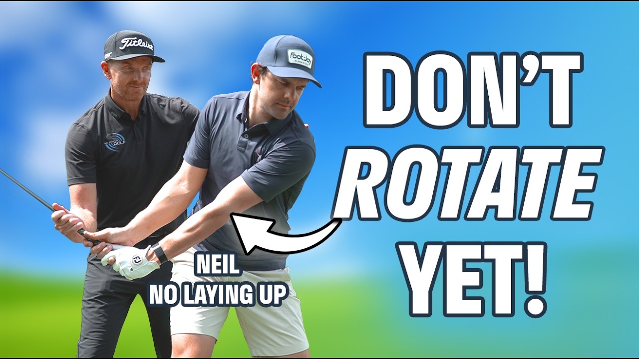 This Common Driver Mistake Was Killing Neil's Swing (@NoLayingUp Lesson)