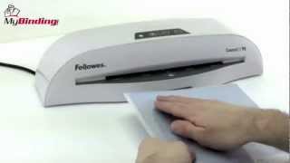 Fellowes Cosmic 2 95 Pouch Laminator Demo Video