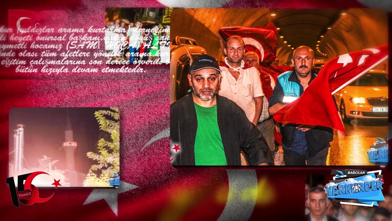 YARKUR (yıldızlar arama kurtarma) 15 Temmuz Vatan nöbetlerindeyiz.