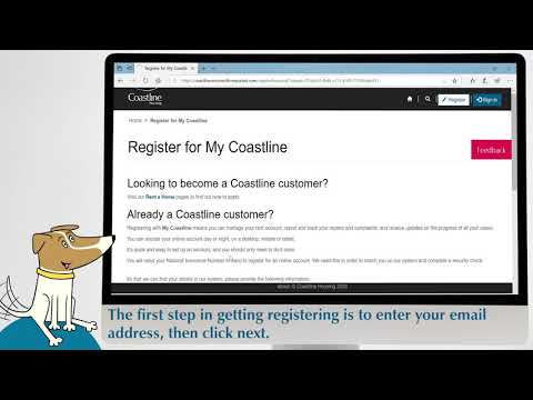 How to... register for My Coastline
