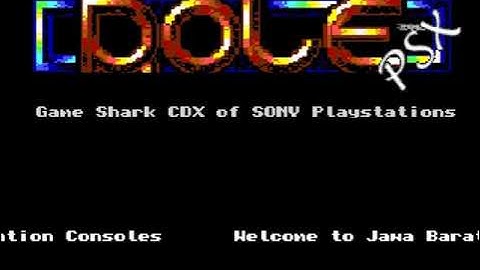 GameShark CDX Volume 1 Secret Cracktro (2001)