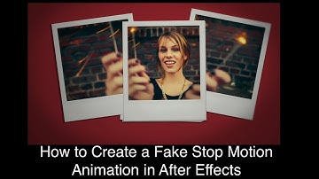 How to Create a Fake Stop Motion Animation in After Effects