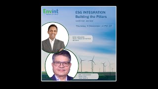 ESG Integration: Building the Pillars | Envint Webinar Series