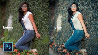 Photoshop cc tutorial: How to edit outdoor photo | How to retouch outdoor photo screenshot 3