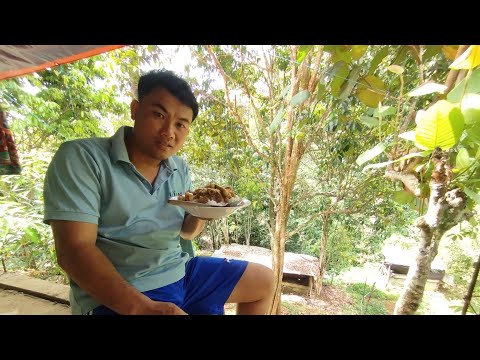 Masak Umbut Pisang Sabah Rasa Ayam Kari// sedap makan Jarang jarang  ya kwan kwan