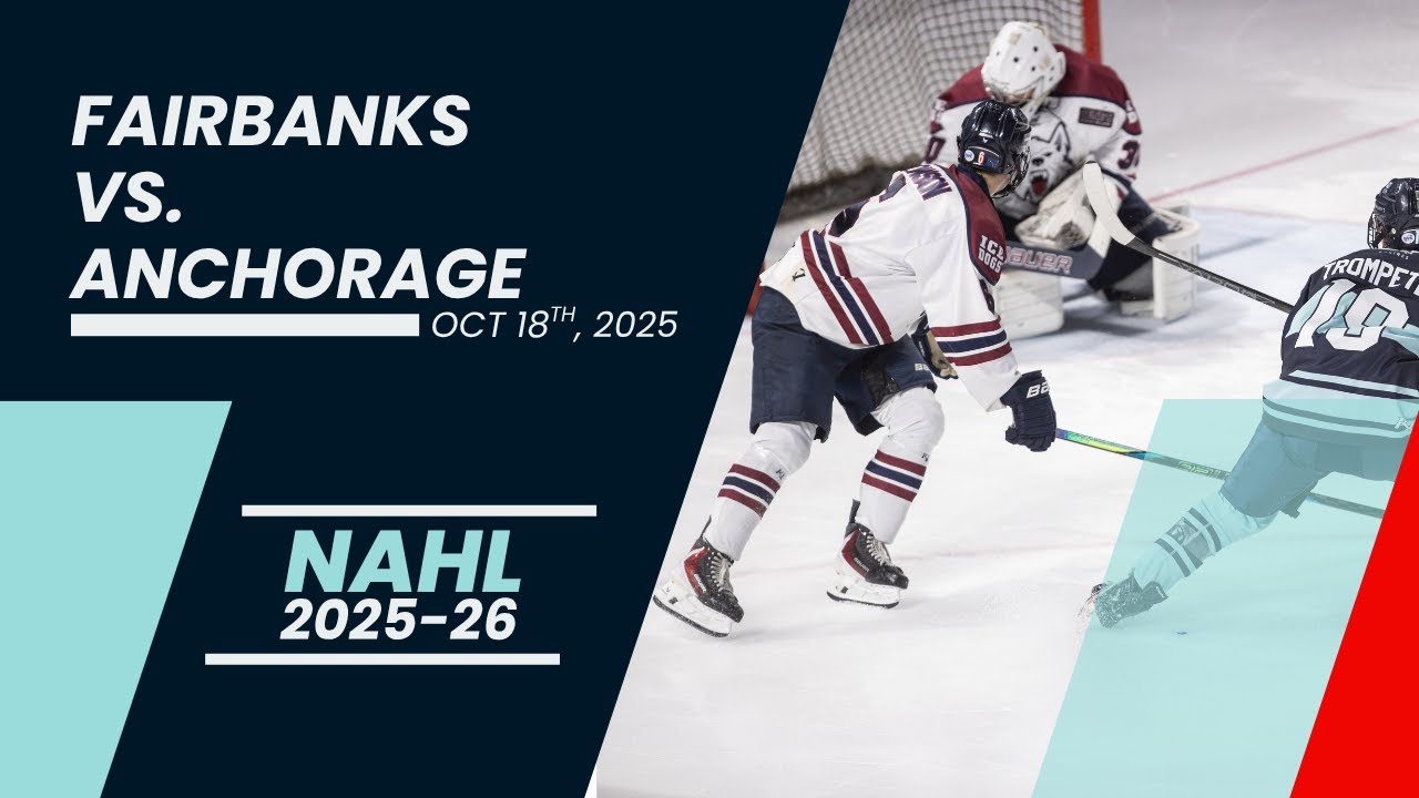 Game Recap: (10/18/25) Fairbanks Ice Dogs vs. Anchorage Wolverines - NAHL 2025-26 Season