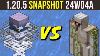 Minecraft 1.20.5 Snapshot 24W04A | Armadillo Blocks Damage | Transfer Players