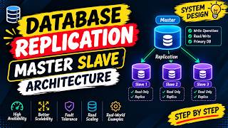 Database Replication in System Design | Master-Slave Architecture Explained