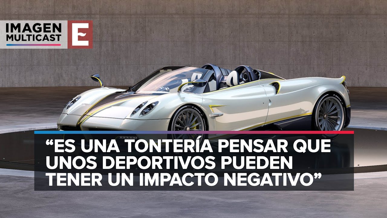 Pagani asegura que los autos eléctricos no son rentables - YouTube