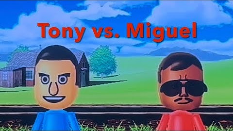 Wii Party Custom Cpu ALL 1v1 GAMES (Another New Series): Tony vs. Miguel