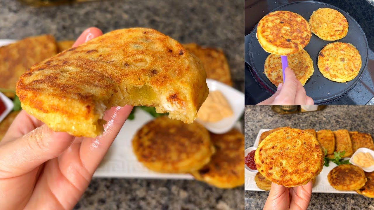 أسرع فطائر سائلة في مقلة بدون بيض ولا حليب👌🏻بحشوة لذيذة مكونات جد بسيطة حضريهم لي العشاء او الكوتي