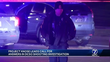 Project Knose leads call for answers in DCSO shooting investigation