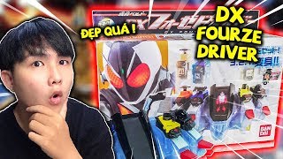 Rex lần đầu mở hộp DX Fourze Driver siêu ngầu !! | Review DX Fourze Driver | Kamen Rider Fourze