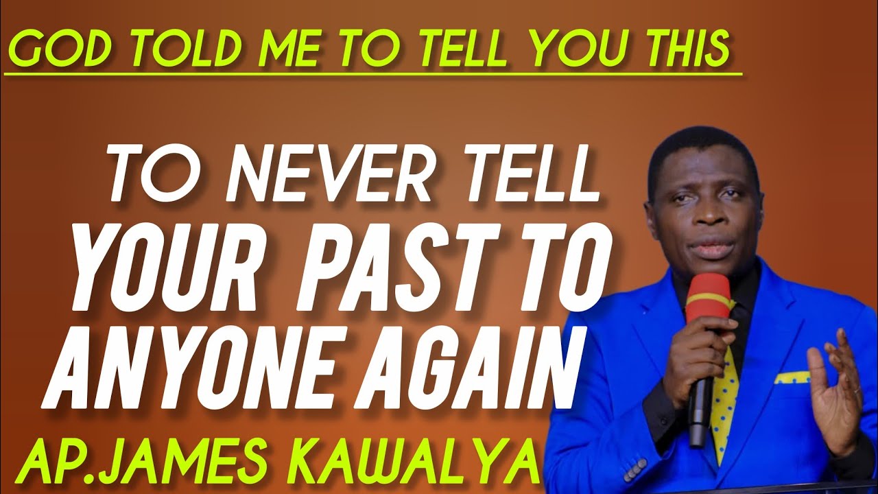 Почему следует хранить в тайне свою прошлую жизнь // А. П. Джеймс Кавалья