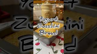 Yogurt Zucchini Bread RECIPE #zucchini #recipe