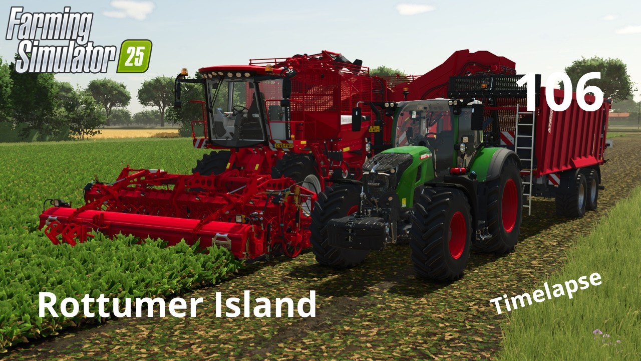HARVESTING RED BEETS AND SELLING DAIRY PALLETS | ROTTUMER ISLAND #106 ...