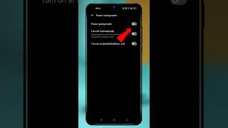 Power Saving Mode Kaise On Kare 🔋🔥 #shorts screenshot 2