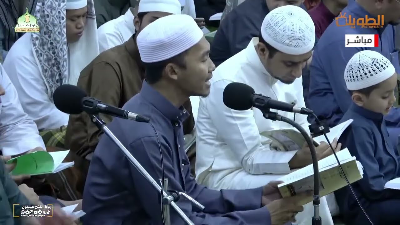 #مباشر مجلس الدعاء والمدائح النبوية  بعد صلاة التراويح  بمسجد الفتح بسيئون  13 رمضان 1447 هـ