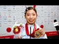 Ashikawa Urara (JPN) - Interview - 2021 World Championships - Balance Beam Final