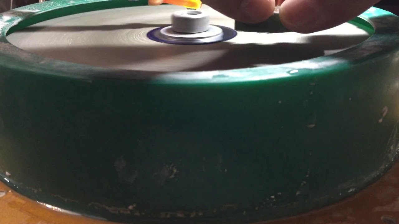 瑞達寶平磨機研磨無事牌示範1