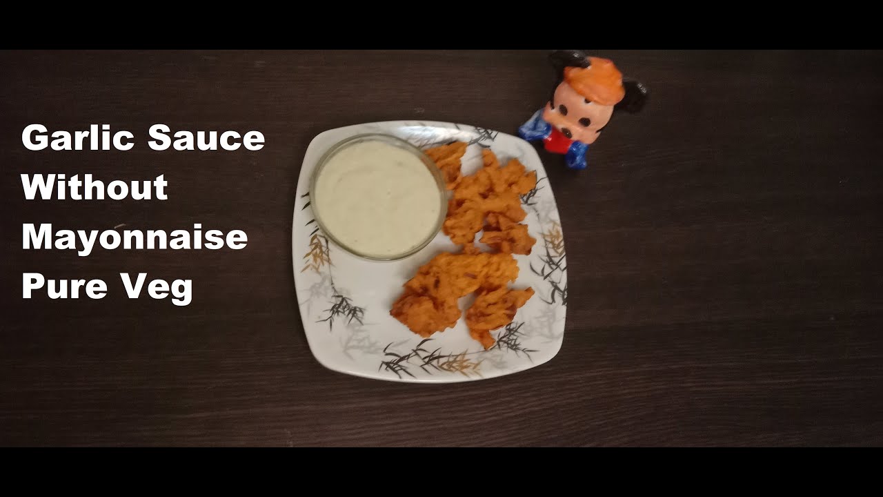 Garlic Sauce Without Mayonnaise (Toum in Arabic) YouTube